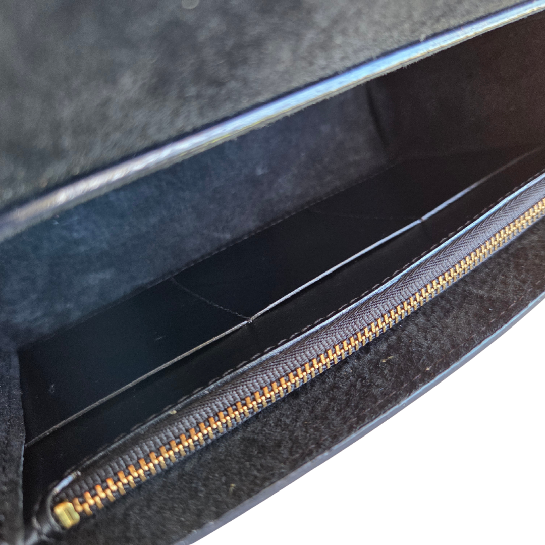 Close-up of the interior of Jenna Bag
