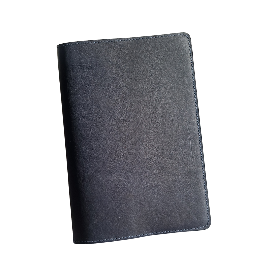 Porta Leather Notebook Slip covers in Heritage Navy