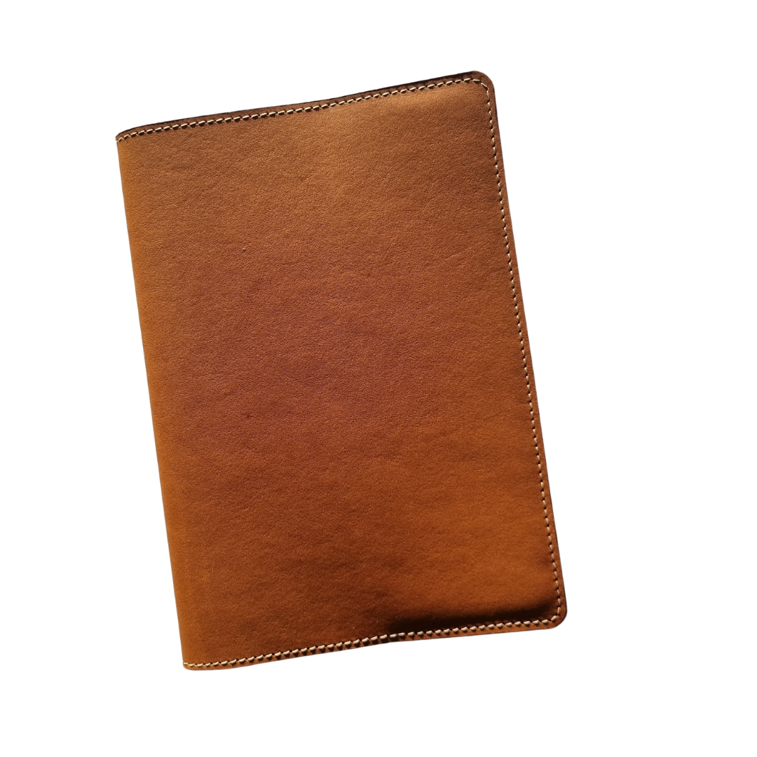 Porta Leather Notebook Slip covers in Heritage Tan