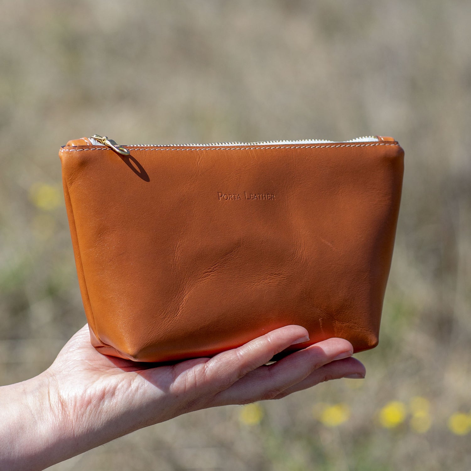 One of Porta Leather's best sellers the Carry Pouch