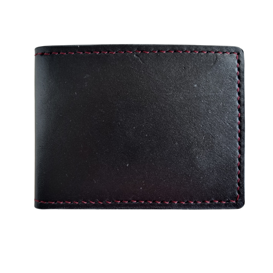 Card Wallet - Black & Red