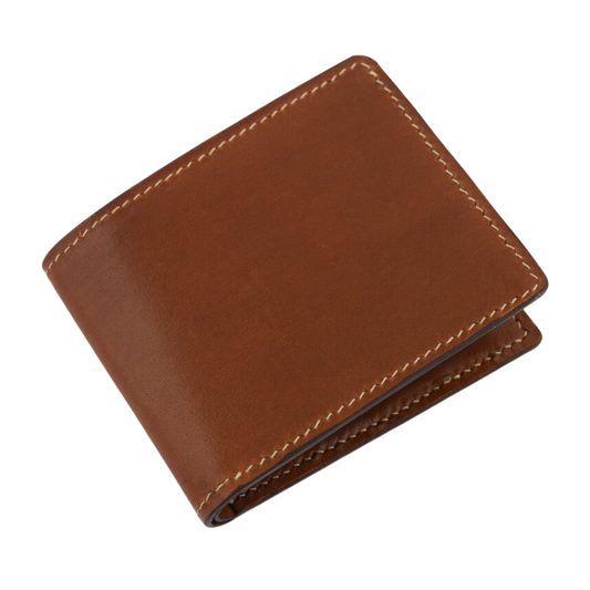 Porta Leather Note Wallet in cogac