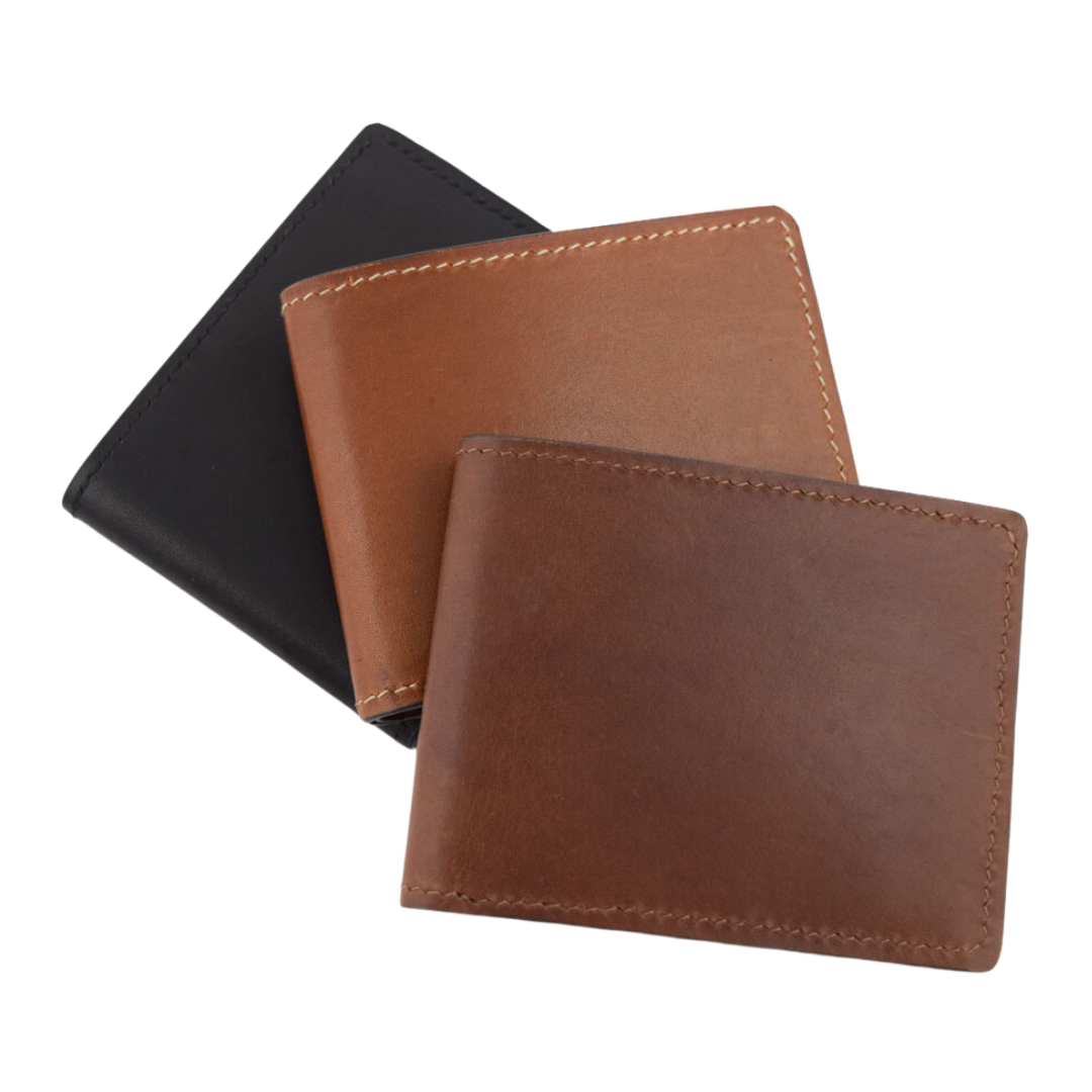 Porta Leather Note Wallet Collection in all three colours