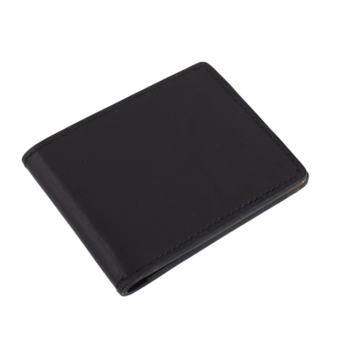 Quality Porta Leather Note Wallet in black